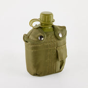 BUSH TRACKS WATER BOTTLE ARMY STYLE CANTEEN WITH COVER