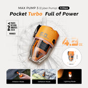 OLIGHT MAX PUMP 3 PORTABLE AIR PUMP 5KPA WITH CAMPING LIGHT
