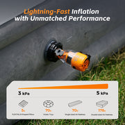 OLIGHT MAX PUMP 3 PORTABLE AIR PUMP 5KPA WITH CAMPING LIGHT