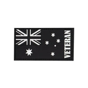 VALHALLA AUSTRALIAN FLAG WITH TEXT VETERAN PVC PATCH