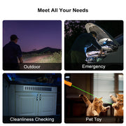 OLIGHT ARKFELD PRO PORTABLE EDS FLASHLIGHT WITH WHITE LIGHT & GREEN LASER & UV