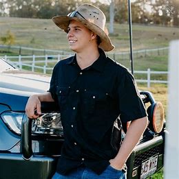 BAMBOO DUNDEE SHORT SLEEVE SHIRT