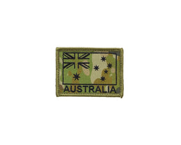 PLATATAC AUSTRALIAN FLAG PATCH BLACK ON AMCU