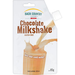 BACK COUNTRY CUISINE CHOCLATE MILKSHAKE