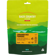 BACK COUNTRY CUISINE CINNAMON RICE PORRIDGE