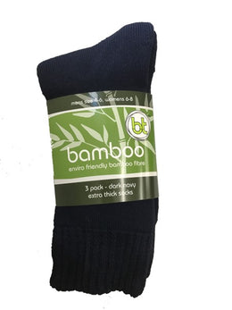 BAMBOO EXTRA THICK SOCKS 3 PACK