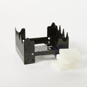 BUSH TRACKS FOLDING CAMP STOVE WITH HEXAMINE TABLETS