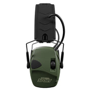ISOTUNES DEFY SLIM ELECTRONIC SHOOTINGS EARMUFFS OLIVE
