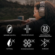 ISOTUNES DEFY SLIM PASSIVE EARMUFFS