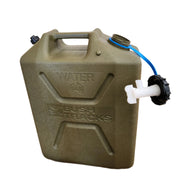 BUSH TRACKS 22L WIDE MOUTH HEAVY DUTY WATER JERRY CAN WITH TAP