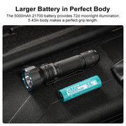 OLIGHT JAVELOT 1350 LUMENS PORTABLE LONG RANGE EDC TORCH