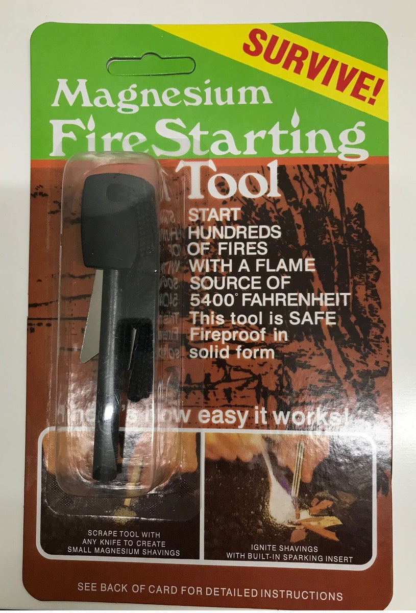 Magnesium fire starting tool combat kit australia