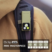 OLIGHT OCLIP ULTRA RECHARGEABLE MINI CLIP ON TORCH WITH FLOODLIGHT, SPOTLIGHT & UV LIGHT
