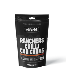 OFFGRID RANCHERS CHILLI CON CARNE - SHELF STABLE MEAL