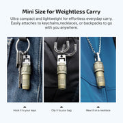 Olight iUltra Durable Mini Keyring Torch with Type-C Charging