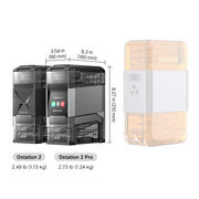 Ostation 2 Series 3-in-1 Smart Battery Hub for AA & AAA Rechargeable Ni-MH & Li-ion Batteries