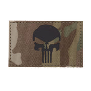 VALHALLA REFLECTIVE WOVEN PUNISHER PATCH