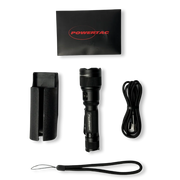 POWERTAC FLEXBEAM GEN2 2000 LUMENS ADJUSTABLE BEAM FLASHLIGHT