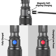 POWERTAC FLEXBEAM GEN2 2000 LUMENS ADJUSTABLE BEAM FLASHLIGHT