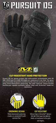 MECHANIX WEAR PURSUIT D5 GLOVES
