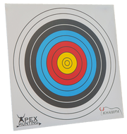 ZONE ARCHERY PAPER TARGET FACES - 5 PACK