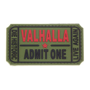 VALHALLA ADMIT ONE PATCH