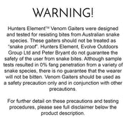 HUNTERS ELEMENT VENOM GAITER V2