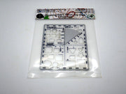 MILITARY TEMPLATE TECHNOLOGY VUI-TUI MARKING PROTRACTOR