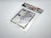 MILITARY TEMPLATE TECHNOLOGY VUI-TUI MARKING PROTRACTOR