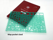 MILITARY TEMPLATE TECHNOLOGY WARFIGHTING SYMBOLOGY STENCIL