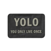 VALHALLA YOU ONLY LIVE ONCE PVC PATCH