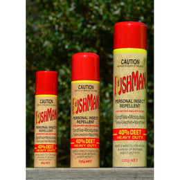 BUSHMAN INSECT REPELLENT SPRAY HEAVY DUTY 40% DEET