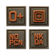 511 BLOOD TYPE PATCH KIT O POSITIVE