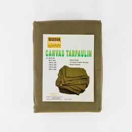 BUSH TRACKS HEAVY DUTY CANVAS TARP