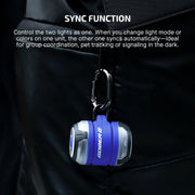 OLIGHT GOBBER 2 RECHARGEABLE EASY CLIP REFLECTIVE SAFETY LIGHT W 4 MODES & 6 COLOURS