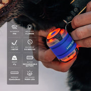OLIGHT GOBBER 2 RECHARGEABLE EASY CLIP REFLECTIVE SAFETY LIGHT W 4 MODES & 6 COLOURS