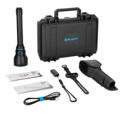 OLIGHT JAVELOT TURBO 2 POWERFUL RECHARGEABLE 1500 METRES LONG RANGE HUNTING TORCH