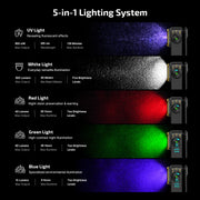 Olight Oclip Pro S 5-in-1 Multifunctional EDC Clip Torch with UV & RGB Light