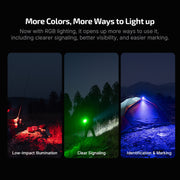 Olight Oclip Pro S 5-in-1 Multifunctional EDC Clip Torch with UV & RGB Light