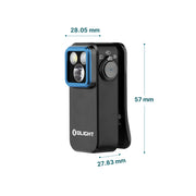 OLIGHT OCLIP PRO COMPACT LED CLIP LIGHT WITH FLOODLIGHT, SPOTLIGHT & RED LIGHT