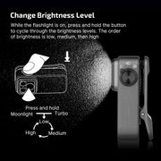 OLIGHT OCLIP PRO COMPACT LED CLIP LIGHT WITH FLOODLIGHT, SPOTLIGHT & RED LIGHT