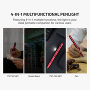 Olight Open 3 Rechargeable 4-in-one LED Pen Light Torch