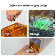 OLIGHT OSTATION X AUTOMATIC 3 IN 1 RECHARGEABLE AA/AAA BATTERY CHARGER, TESTER & ORGANISER