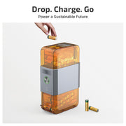 OLIGHT OSTATION X AUTOMATIC 3 IN 1 RECHARGEABLE AA/AAA BATTERY CHARGER, TESTER & ORGANISER