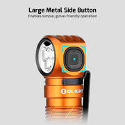 OLIGHT PERUN 3 VERSATILE LED RECHARGEABLE HEAD TORCH FROM HEAD TO HAND
