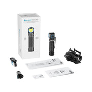 OLIGHT PERUN 3 VERSATILE LED RECHARGEABLE HEAD TORCH FROM HEAD TO HAND