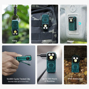 Olight Oclip Pro S 5-in-1 Multifunctional EDC Clip Torch with UV & RGB Light